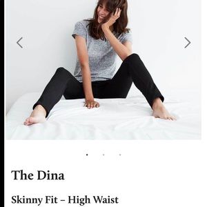 Hiut Denin Co., The Dina black skinny jeans